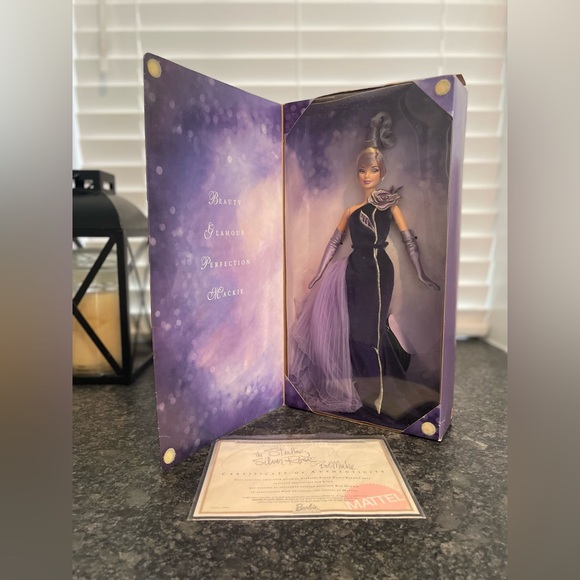 2001 Barbie • The Sterling Silver Rose for Avon • Bob Mackie • NEVER OPENED